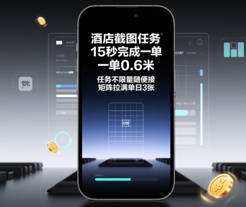 酒店截图任务，15秒完成一单，一单0.6米，任务不限量随便接，矩阵拉满单日3张【揭秘】502首码项目网-最新首码项目发布平台-零投资首码项目-工作流-首码项目赚钱-首码项目-首码项目-推广资源源码-学科资源-全网最全最新项目502首码项目网