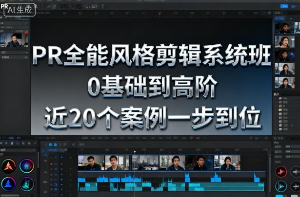 PR全能风格剪辑系统班，0基础到高阶，近20个案例一步到位502首码项目网-最新首码项目发布平台-零投资首码项目-工作流-首码项目赚钱-首码项目-首码项目-推广资源源码-学科资源-全网最全最新项目502首码项目网