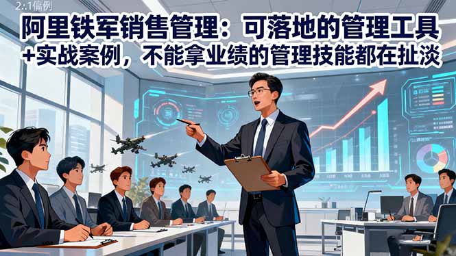 阿里铁军销售管理：可落地的管理工具+实战案例，不能拿业绩的管理都在扯淡502首码项目网-最新首码项目发布平台-零投资首码项目-工作流-首码项目赚钱-首码项目-首码项目-推广资源源码-学科资源-全网最全最新项目502首码项目网