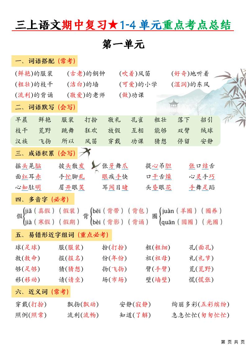 三上语文期中高频考点502首码项目网-最新首码项目发布平台-零投资首码项目-工作流-首码项目赚钱-首码项目-首码项目-推广资源源码-学科资源-全网最全最新项目502首码项目网