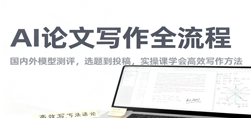 AI论文写作全流程，国内外模型测评，选题到投稿，实操课学高效写作方法502首码项目网-最新首码项目发布平台-零投资首码项目-工作流-首码项目赚钱-首码项目-首码项目-推广资源源码-学科资源-全网最全最新项目502首码项目网