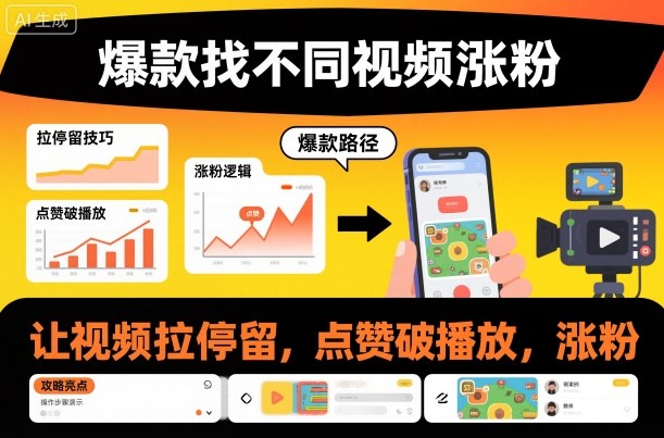 爆款找不同视频涨粉，让视频拉停留，实现点赞，破播放，涨粉502首码项目网-最新首码项目发布平台-零投资首码项目-工作流-首码项目赚钱-首码项目-首码项目-推广资源源码-学科资源-全网最全最新项目502首码项目网