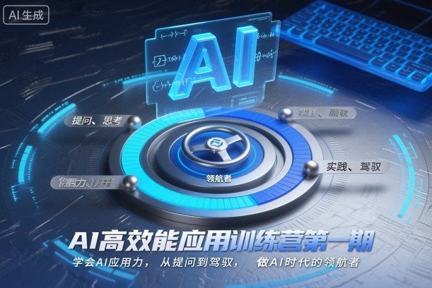 AI高效能应用训练营第一期，学会AI应用力，从提问到驾驭，做AI时代的领航者502首码项目网-最新首码项目发布平台-零投资首码项目-工作流-首码项目赚钱-首码项目-首码项目-推广资源源码-学科资源-全网最全最新项目502首码项目网