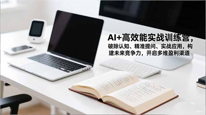 AI+高效能实战训练营，破除认知、精准提问、实战应用，构建未来竞争力，开启多维盈利渠道502首码项目网-最新首码项目发布平台-零投资首码项目-工作流-首码项目赚钱-首码项目-首码项目-推广资源源码-学科资源-全网最全最新项目502首码项目网