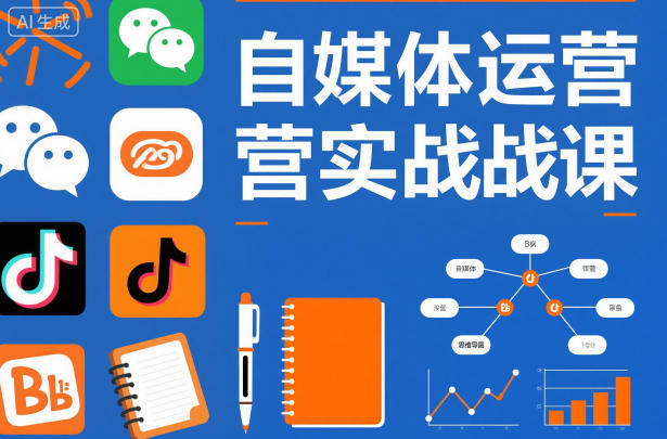 自媒体运营实战课，掌握一套系统的自媒体运营底层方法论，成为优秀的内容创作者502首码项目网-最新首码项目发布平台-零投资首码项目-工作流-首码项目赚钱-首码项目-首码项目-推广资源源码-学科资源-全网最全最新项目502首码项目网