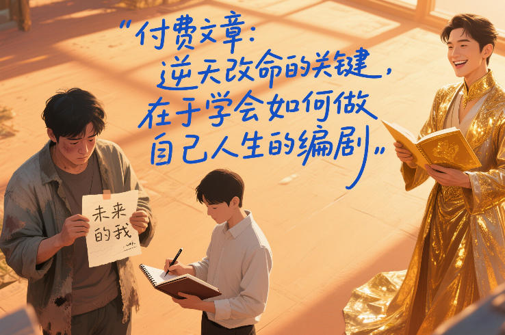 付费文章：逆天改命的关键，在于学会如何做自己人生的编剧502首码项目网-最新首码项目发布平台-零投资首码项目-工作流-首码项目赚钱-首码项目-首码项目-推广资源源码-学科资源-全网最全最新项目502首码项目网